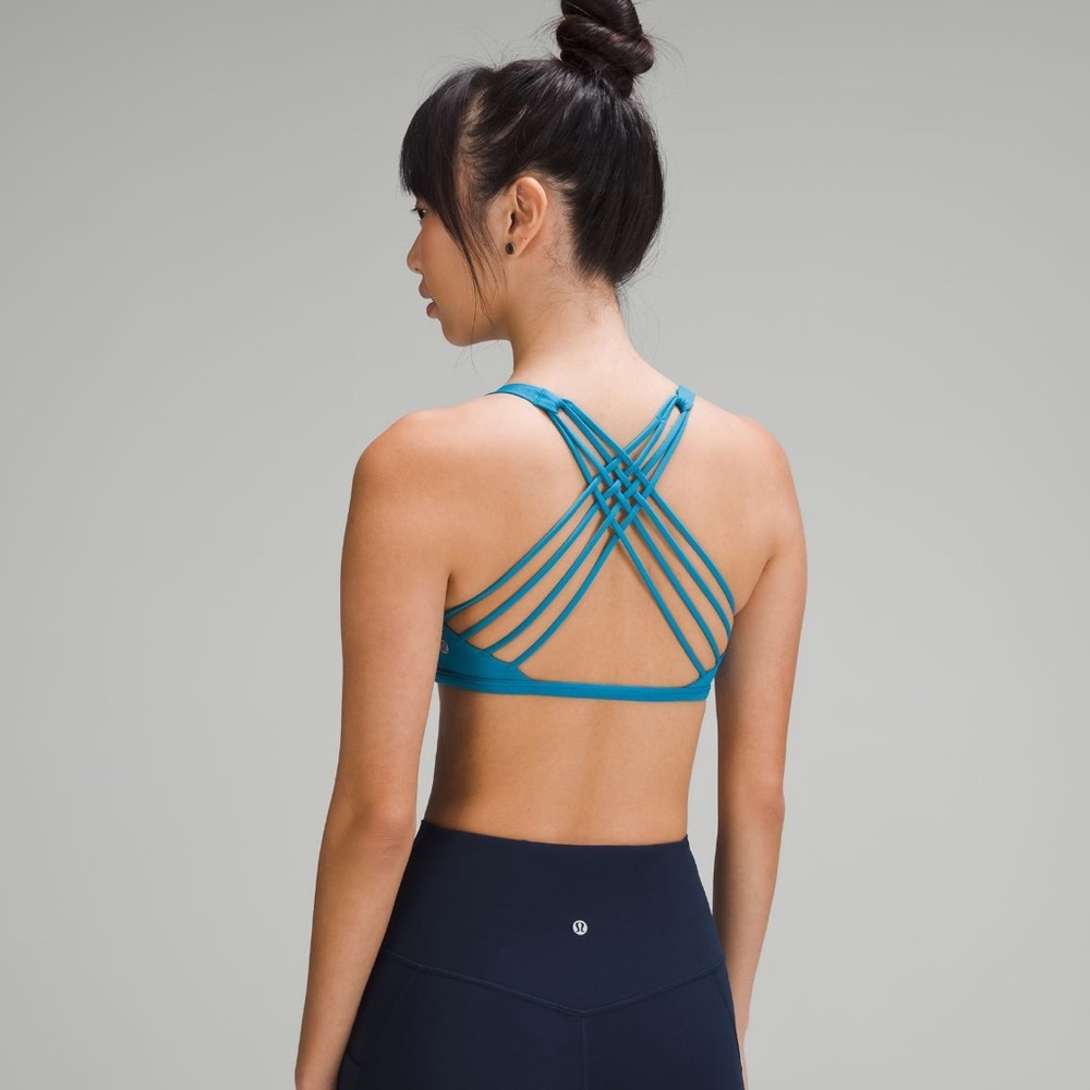 Lululemon Free To Be Bra Kayak Blue